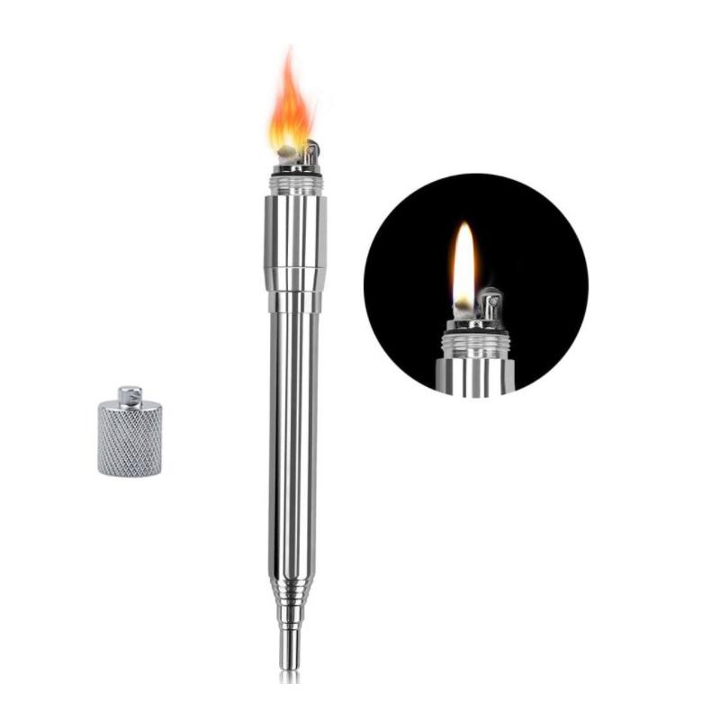 Nature Roots - Multi Edelstahl Blasrohr Feuerstarter Nature Roots - Multi Edelstahl Blasrohr Feuerstarter