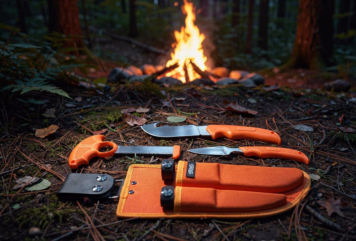 Walther - HKS Messer Hunter Set - Aufbruchwerkzeug Jagd