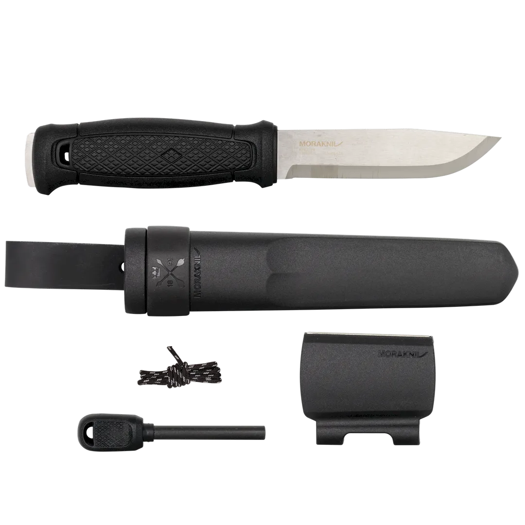 Morakniv Garberg mit Survival Kit Schwarz